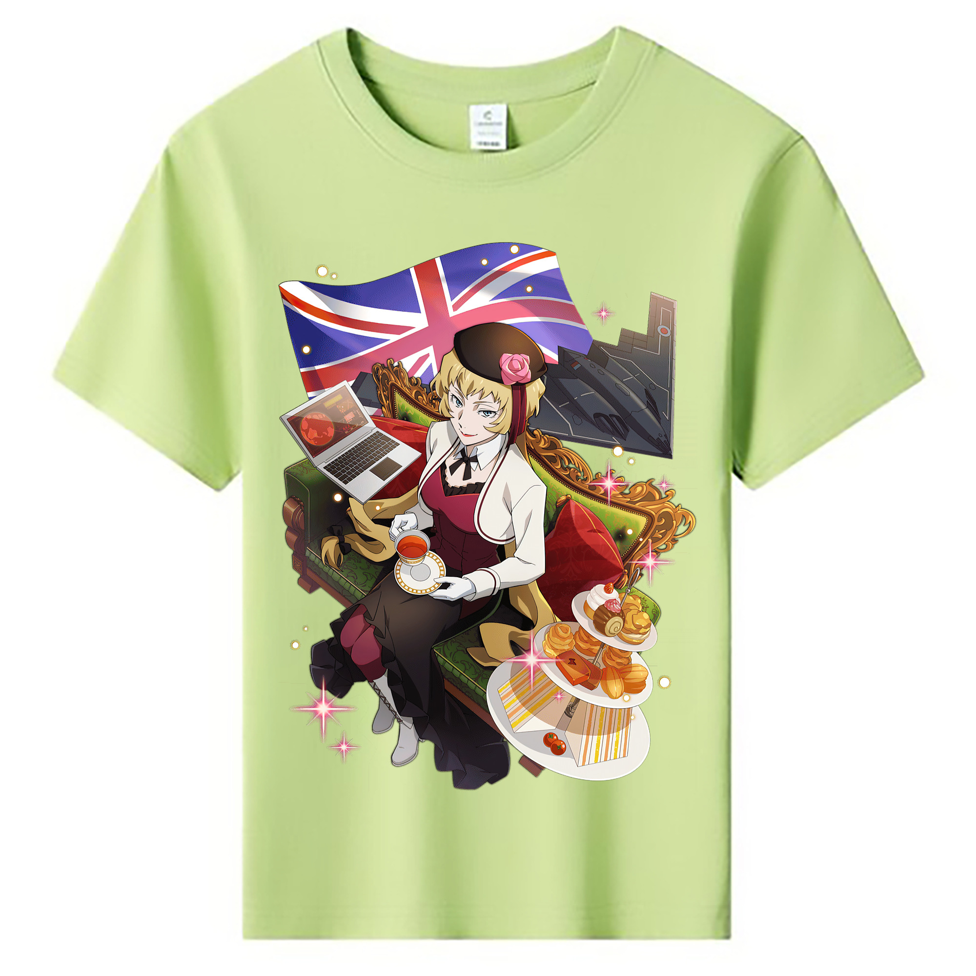 （画像用） 文豪ストレイドッグス Bungo Stray Dogs 綿100％キッズTシャツ（フロントプリント）